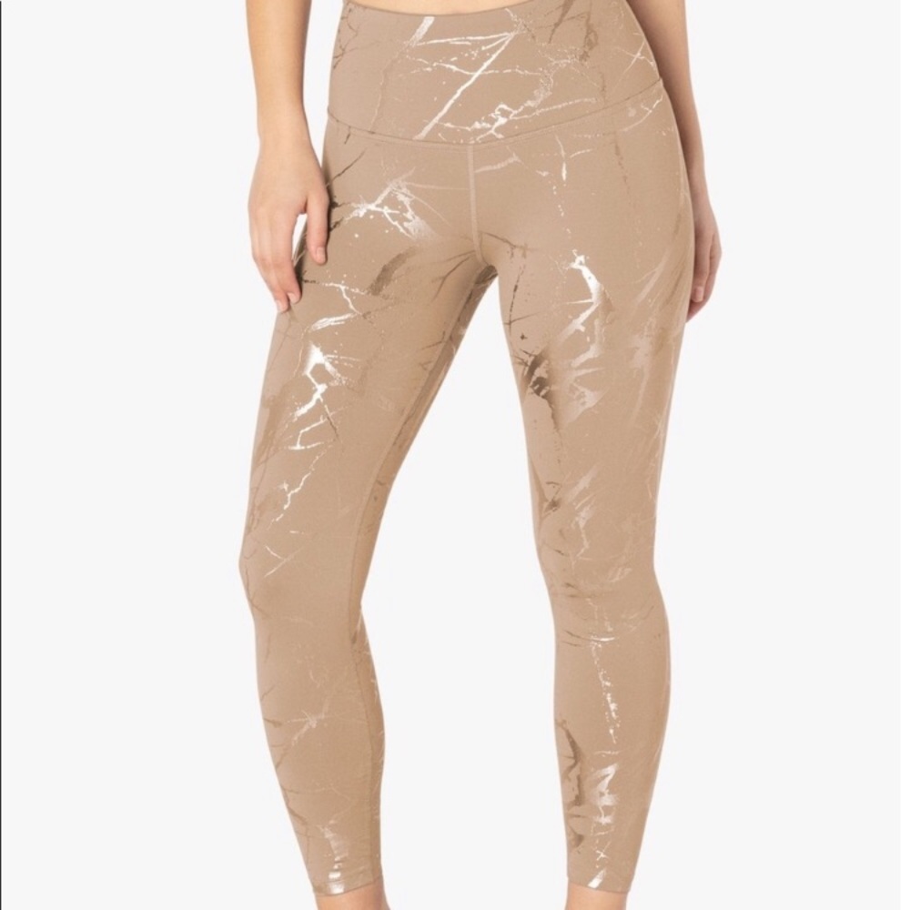 Beyond yoga lost your marbles leggings Sz S